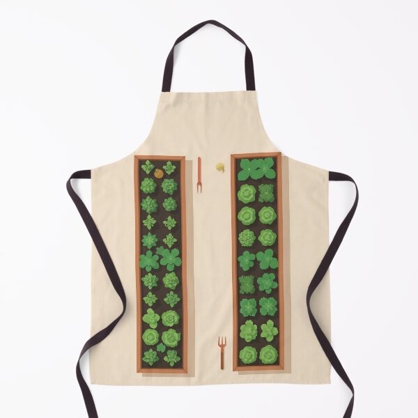 Item preview, Raised Garden Beds Vegetable Gardening Layout Illustration designed and sold by Evergreen Horizon Works.