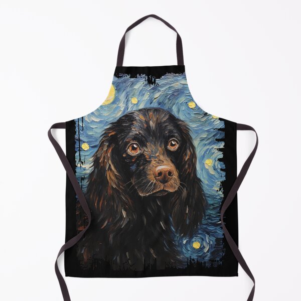 Item preview, Funny Boykin Spaniel Starry Night Illustration Mom Dad Kids designed and sold by rafaeltto.