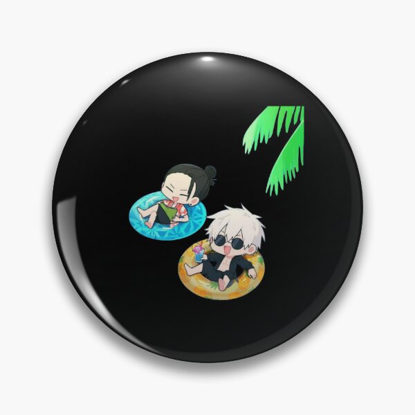Item preview, Tropical Oasis Drifting - Summer Float Chibi Duo  designed and sold by Mrdonut-ARt.