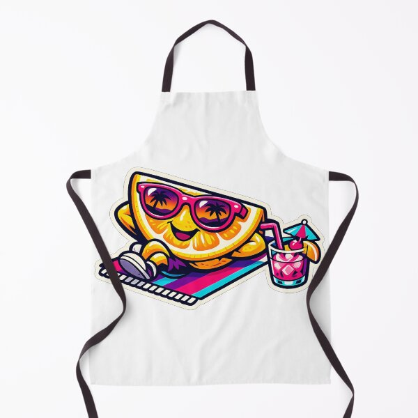 Item preview, Funny Lazy Lemon Slice Sunglasses Summer Sticker designed and sold by MIROUZ2000.