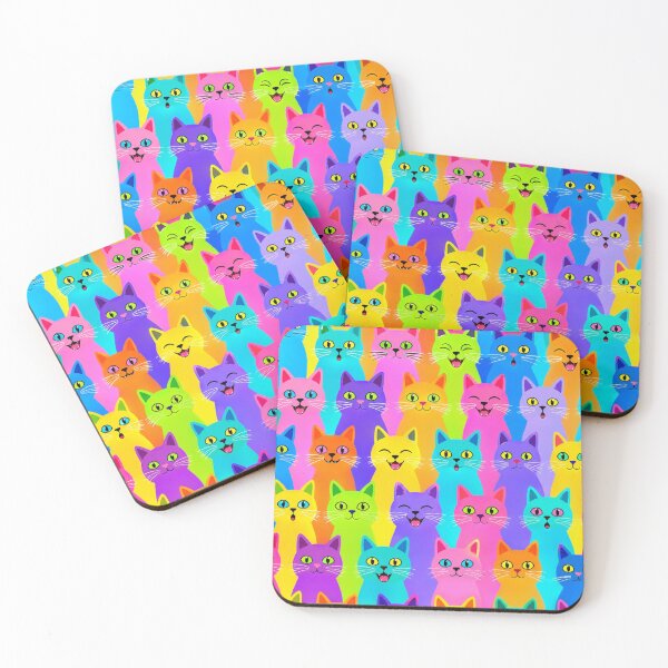 Item preview, ? Title: MIAULY COLORFUL! ?? designed and sold by Opps-diseño.