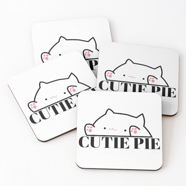 Item preview, Cutie Pie Cat - Cute Kawaii Kitty Design designed and sold by SalinahYahya.