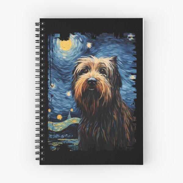 Item preview, Funny Briard Starry Night Illustration Mom Dad Kids designed and sold by rafaeltto.