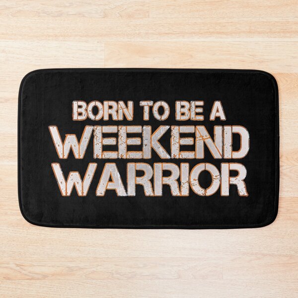 Item preview, Weekend Warrior Hardstyle EDM Rave Festival White designed and sold by SPAZE-Typo.
