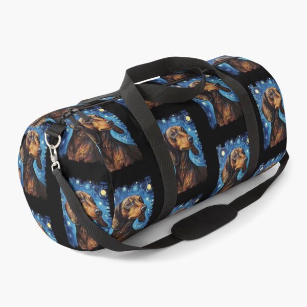 Item preview, Funny Brindle Dachshund Starry Night Illustration Mom Dad Kids designed and sold by rafaeltto.