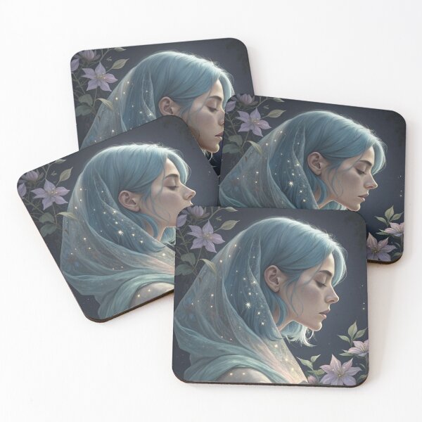 Item preview, Beautiful Woman with Flowers designed and sold by PAULINE.LUMINA.