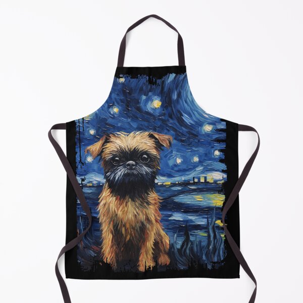 Item preview, Funny Brussels Griffon Starry Night Illustration Mom Dad Kids designed and sold by rafaeltto.