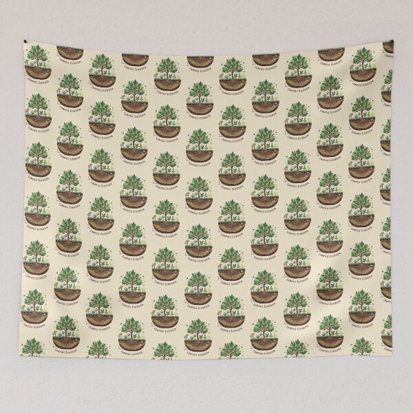 Item preview, Compost Ecosystem Gardening and Soil Health Illustration designed and sold by Evergreen Horizon Works.