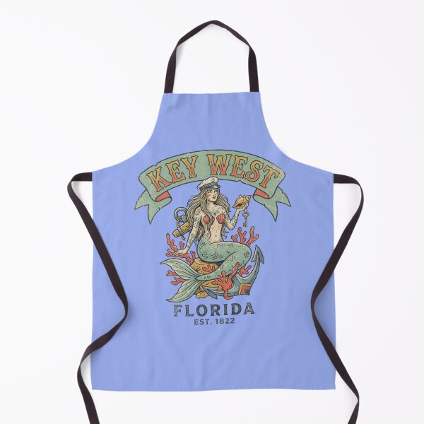 Item preview, Key West Vintage Mermaid Florida Keys designed and sold by Milasneeze.