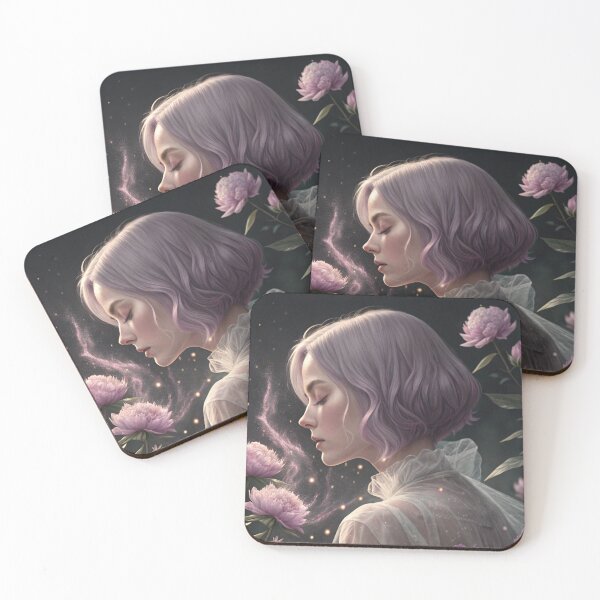 Item preview, Beautiful Woman with Flowers designed and sold by PAULINE.LUMINA.