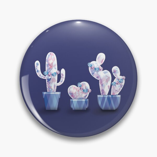 Item preview, 3 Gemstone Cacti [2] designed and sold by SideDishDesign.