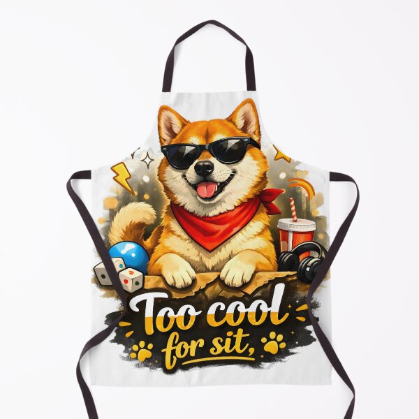 Item preview, Shiba Inu Sass – “Demasiado guay para sentarse”. designed and sold by bluesirian22.