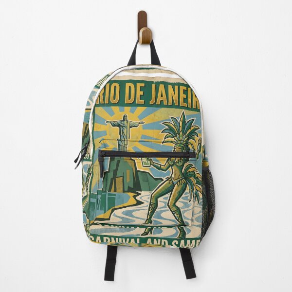 Item preview, Mid-Century Rio de Janeiro Samba Carnival Travel Art designed and sold by EKHOAISTORE.