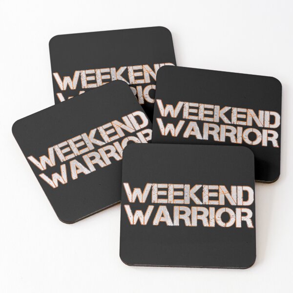 Item preview, Weekend Warrior Hardstyle Hardcore Rave Festival White designed and sold by SPAZE-Typo.