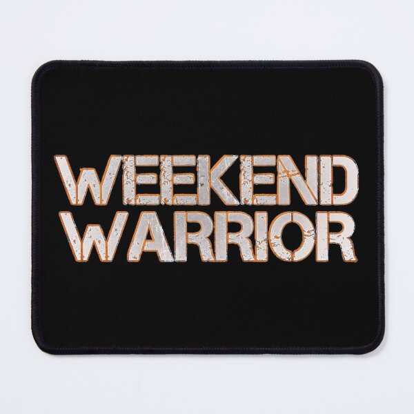 Item preview, Weekend Warrior Hardstyle Hardcore Rave Festival White designed and sold by SPAZE-Typo.