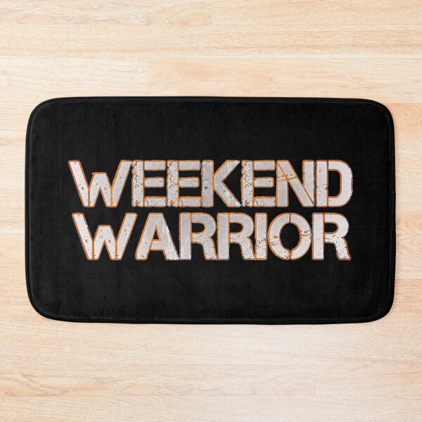 Item preview, Weekend Warrior Hardstyle Hardcore Rave Festival White designed and sold by SPAZE-Typo.