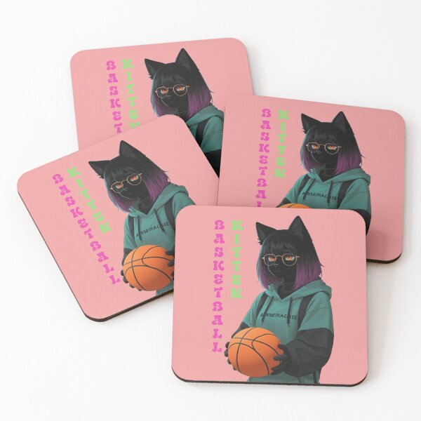 Item preview, Anime Cat Girl Basketball Player - Cute Furry Streetwear designed and sold by BLUESKY11a.
