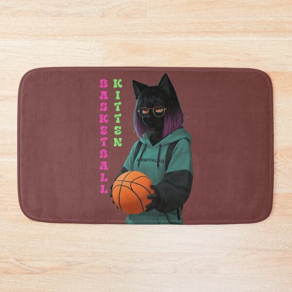 Item preview, Anime Cat Girl Basketball Player - Cute Furry Streetwear designed and sold by BLUESKY11a.
