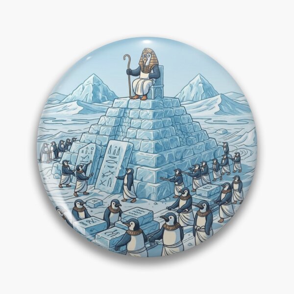 Item preview, Ice Pyramid Pharaoh – Penguin Builders designed and sold by Dogandesighn.