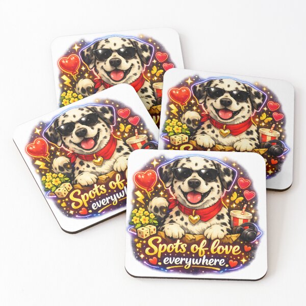 Item preview, Dalmatian Charm – “Spots of Love Everywhere.”  designed and sold by bluesirian22.