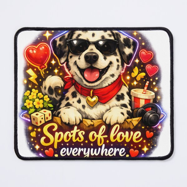 Item preview, Dalmatian Charm – “Spots of Love Everywhere.” designed and sold by bluesirian22.