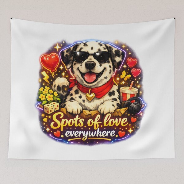 Item preview, Dalmatian Charm – “Spots of Love Everywhere.”  designed and sold by bluesirian22.