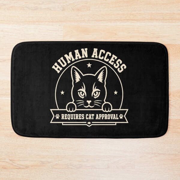 Item preview, Human Access Requires Cat Approval Funny Black Cat Introvert Shirt designed and sold by Lyfeinsights.