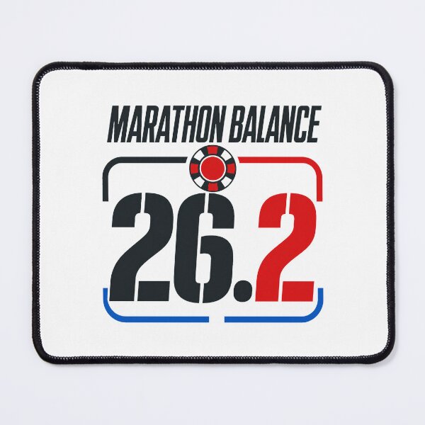 Item preview, Marathon balance 26.2 miles designed and sold by pirminio.