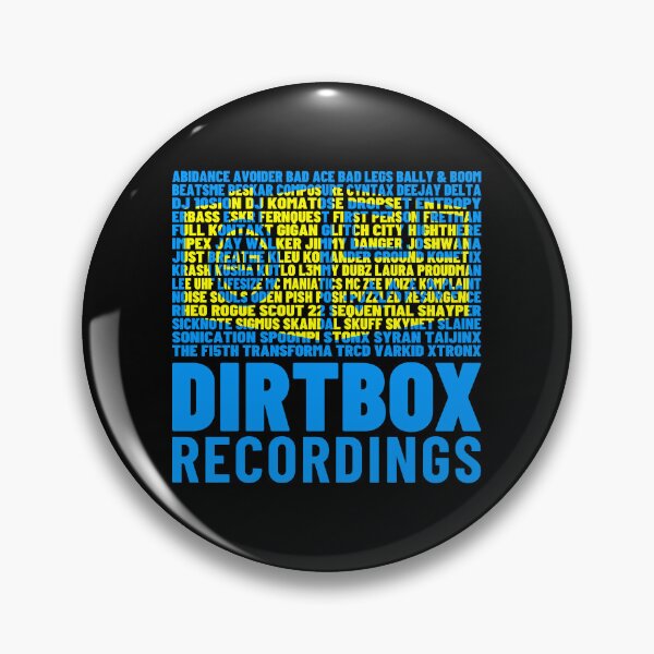 Artikelvorschau, T-Shirt zur Feier des 50. Releases von Dirtbox Recordings (blau) entworfen und verkauft von DirtboxStore.
