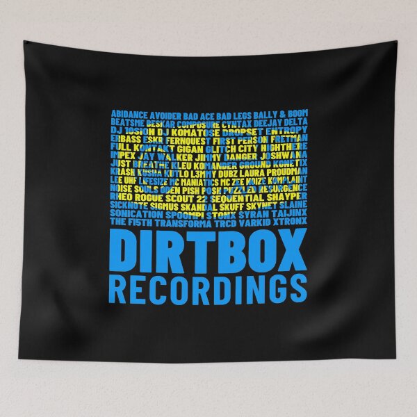 Item preview, Dirtbox Recordings 50th Release Celebration Tshirt (Blue) designed and sold by DirtboxStore.