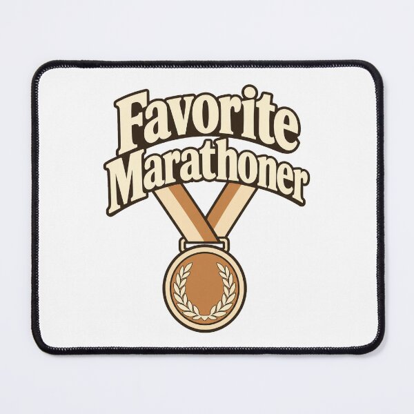 Item preview, Favorite marathon runner finisher designed and sold by pirminio.