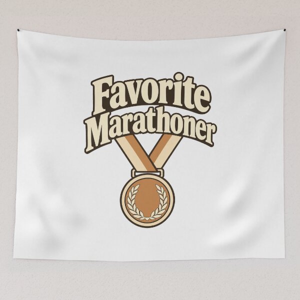 Item preview, Favorite marathon runner finisher designed and sold by pirminio.