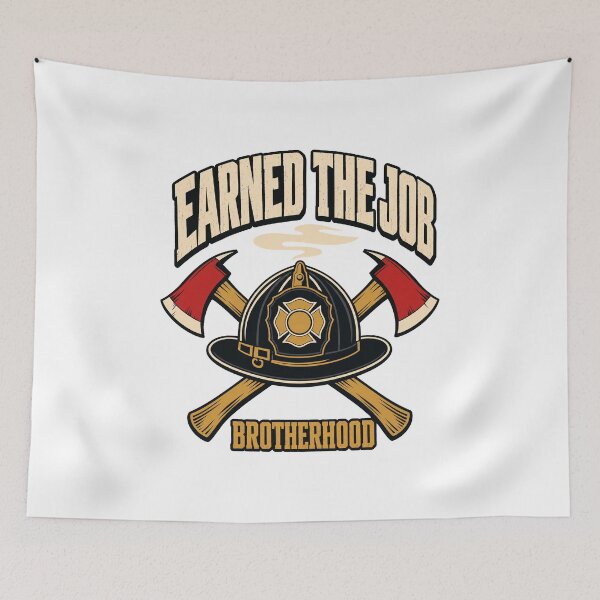 Item preview, Earned The Job Firefighter Pride designed and sold by pirminio.