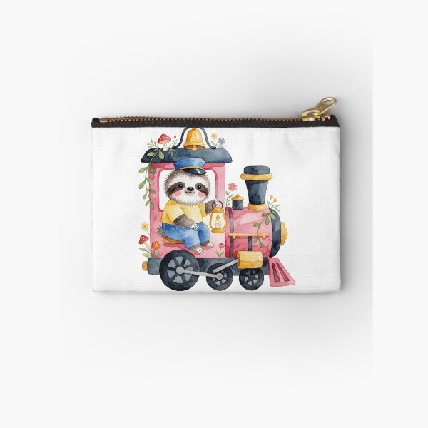 Item preview, Train Conductor Sloth | Cute Enchanted Forest Railway designed and sold by AillustriaAK.