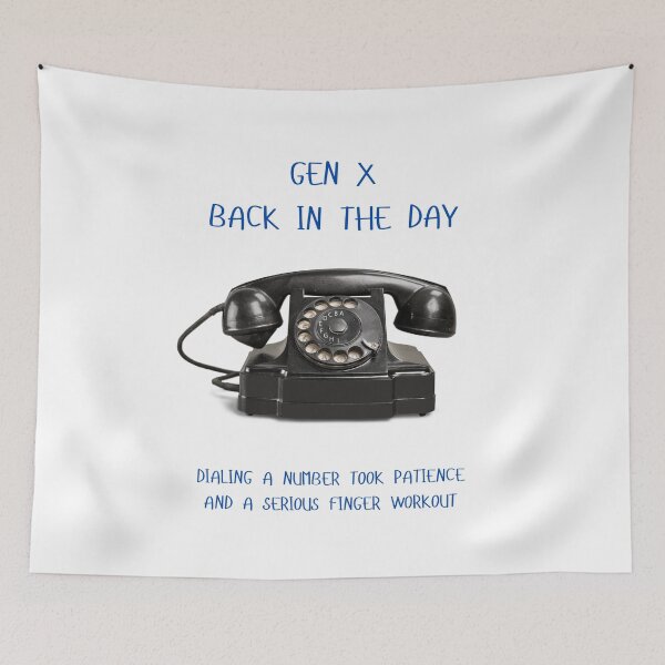 Item preview, Vintage Dial Phone Shirt, Gen X Back In The Day Nostalgia T-shirt designed and sold by Teechuckle.