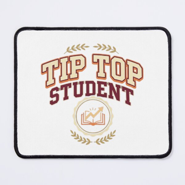 Item preview, Tip Top Student Academic Emblem designed and sold by BoldConcept43.