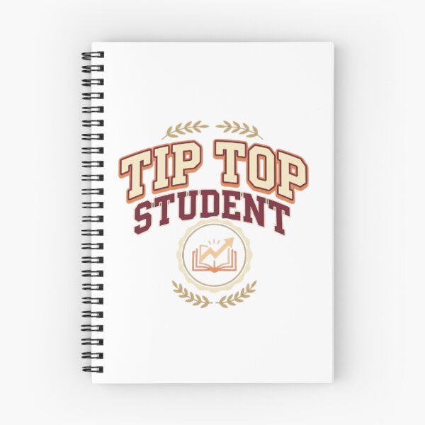 Item preview, Tip Top Student Academic Emblem designed and sold by BoldConcept43.