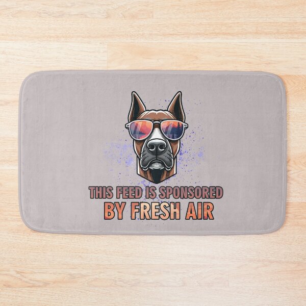 Item preview, This Feed Is Sponsored by Fresh Air - Funny Hiking Dog Gift designed and sold by GraphicComet.