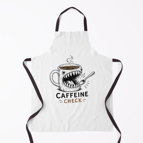 Item preview, Caffeine Check Coffee Mug Mimic Monster Art designed and sold by Fenay Designs.