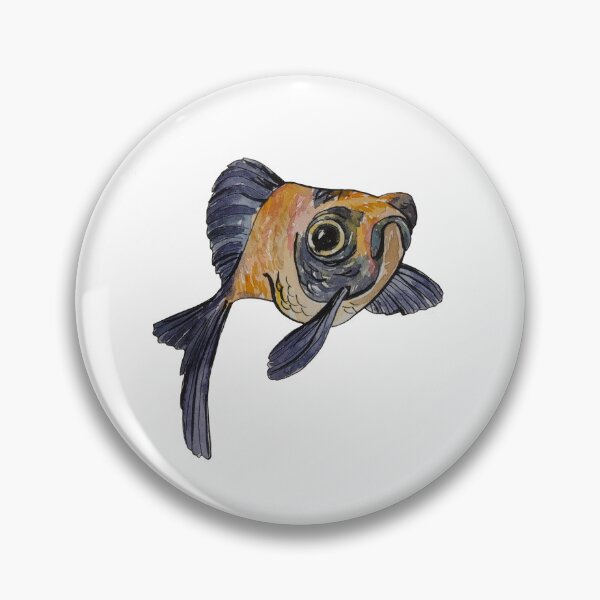 Artikelvorschau, Aquarell-Fischgemälde entworfen und verkauft von NinaHalfNinja.