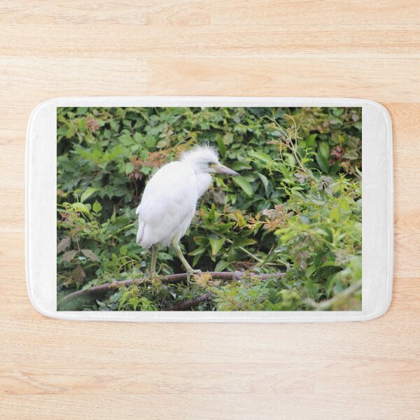 Item preview, Juvenile Egret in Lush Foliage designed and sold by Cynthia48.