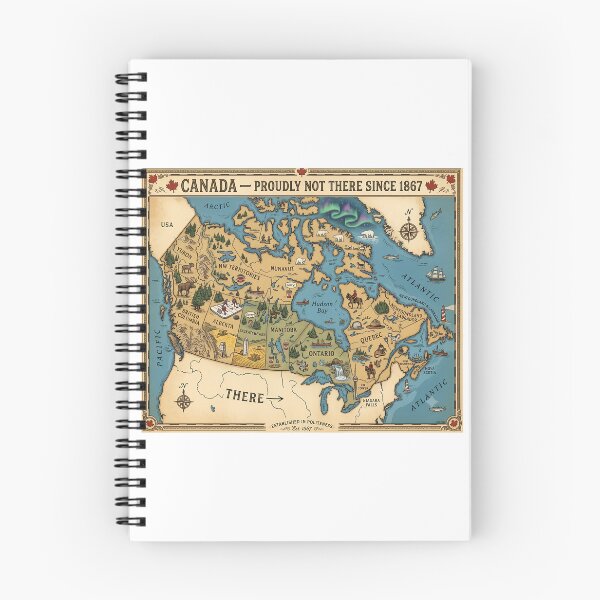 Item preview, Canada Proudly Not There Since 1867 Established in Politeness – Funny Canadian Pride Gift designed and sold by Velustro Shop.