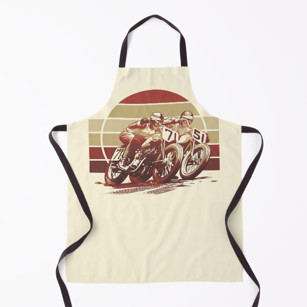 Item preview, 1950s Indian Scout Flat Track Racing Vintage Sepia Classic Motorcycle designed and sold by EdGraphy.