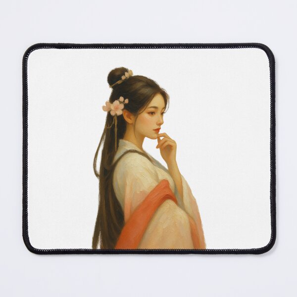 Item preview, Cute aesthetic simple girl designed and sold by happypanda20.
