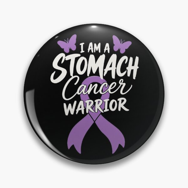 Item preview, Stomach Cancer Warrior Ribbon Butterfly Awareness Shirt designed and sold by bosamji.