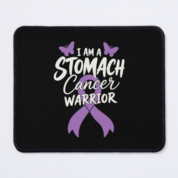 Item preview, Stomach Cancer Warrior Ribbon Butterfly Awareness Shirt designed and sold by bosamji.