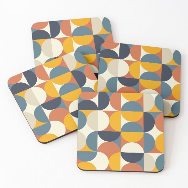 Item preview, Mid century geometric rhythm pattern 01  designed and sold by Paigaam.