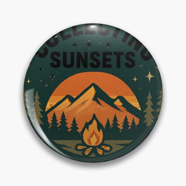 Item preview, Collecting Sunsets Not Notifications Camping Outdoor Nature Lover Gift designed and sold by Igrowlab254.
