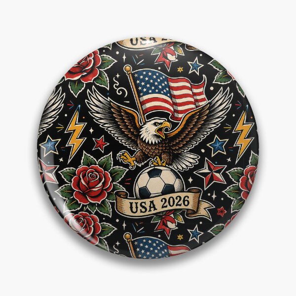 Item preview, Vibrant pattern of USA soccer designed and sold by Imprearte.