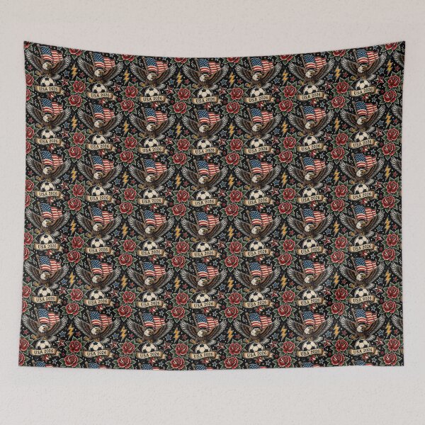 Item preview, Vibrant pattern of USA soccer designed and sold by Imprearte.